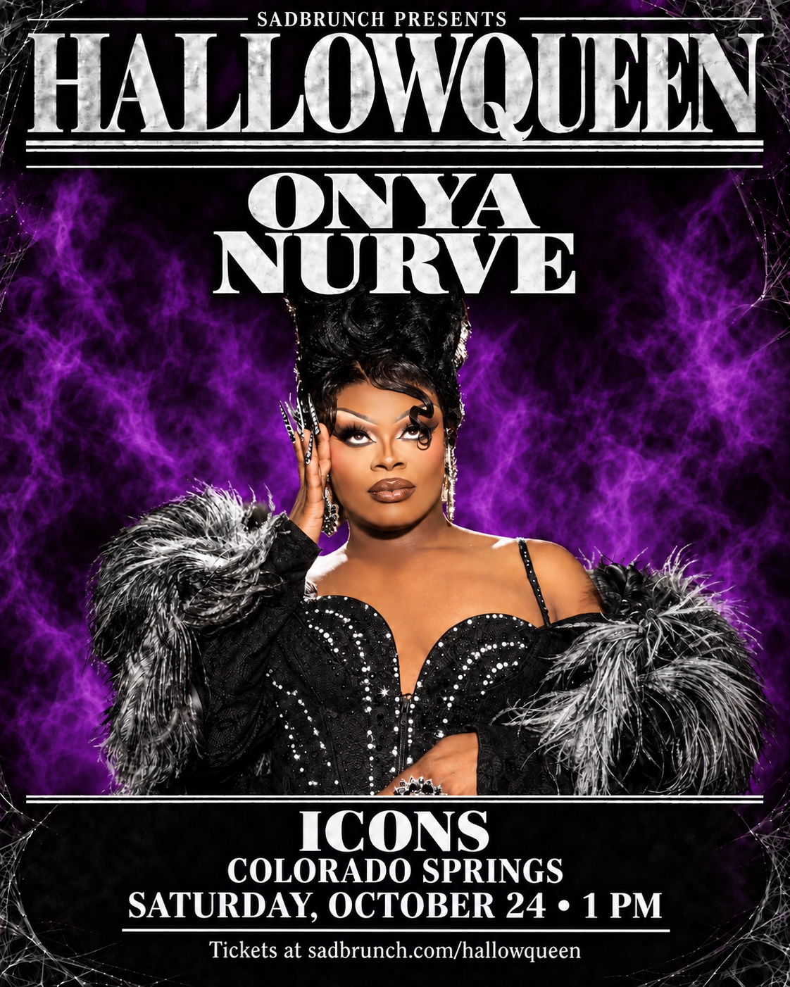 HallowQueen with Onya Nurve — ICONS, Colorado Springs — October 24, 1 PM